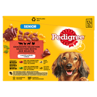 Pedigree Hondenvoer senior in gelei 12 stuks Foto van Pedigree Hondenvoer senior in gelei 12 stuks