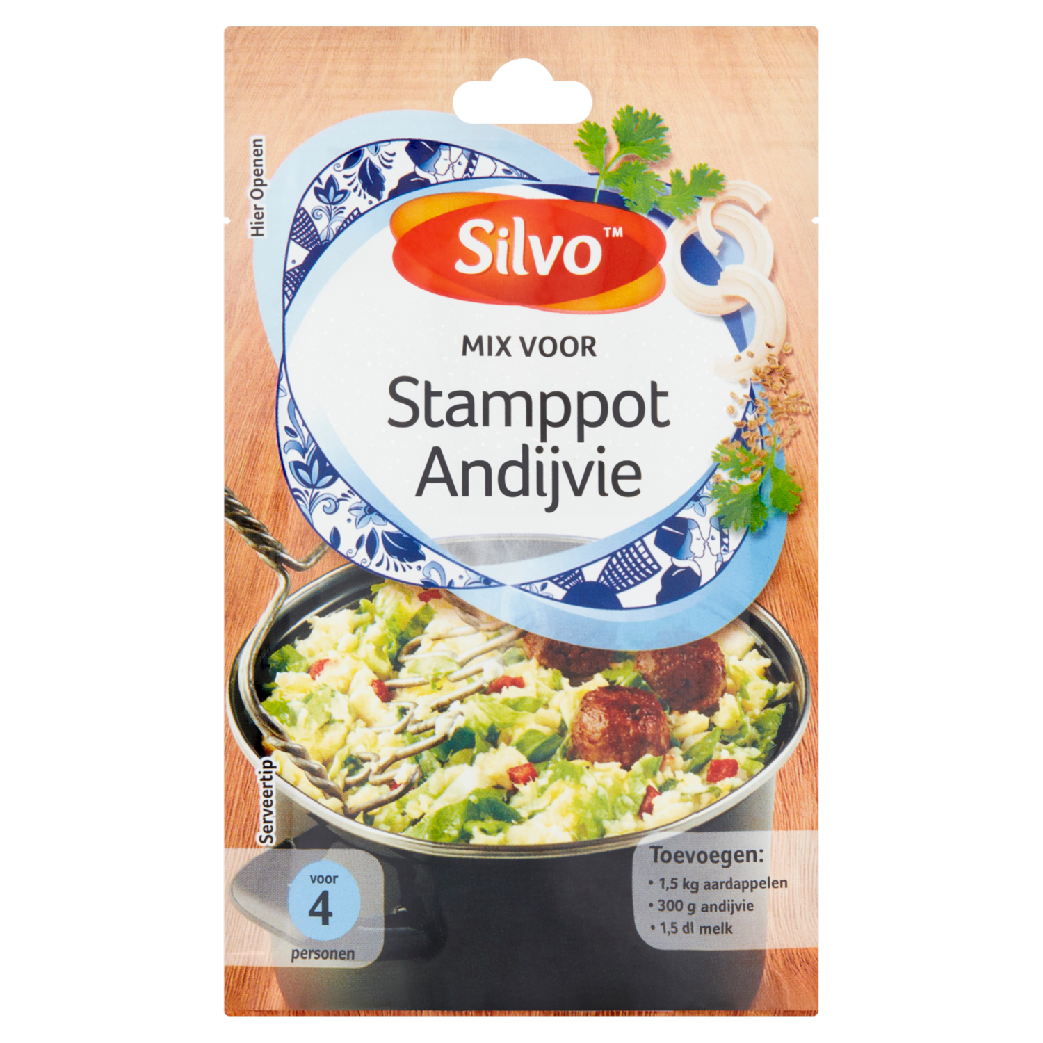 Silvo Mix voor stamppot andijvie