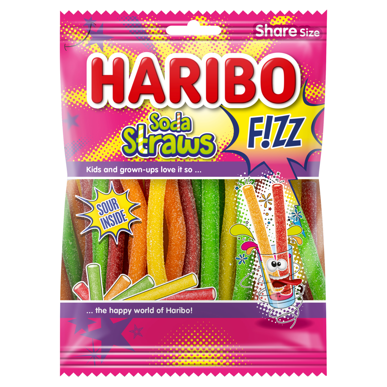 Haribo Soda straws