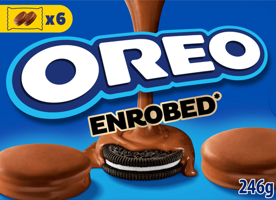 Foto van Oreo Milk choco 6 x 2 stuks op witte achtergrond