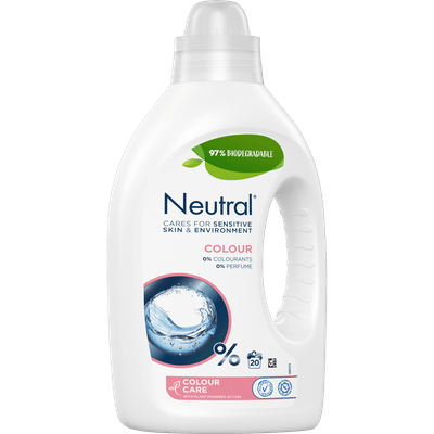 Neutral Vloeibaar wasmiddel kleur 20 wasbeurten - 1 liter