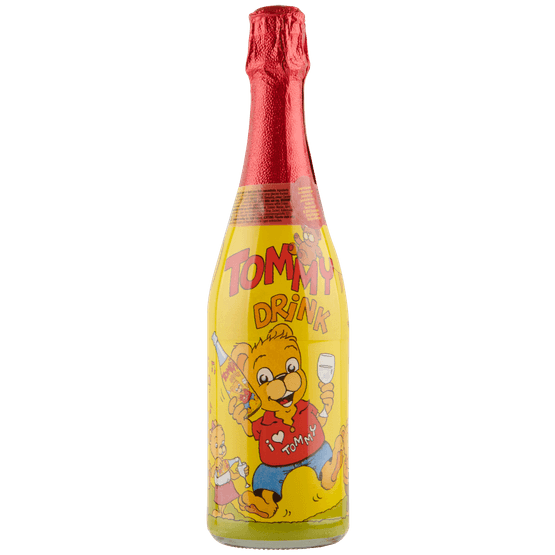 Foto van Tommy Drink appel op witte achtergrond