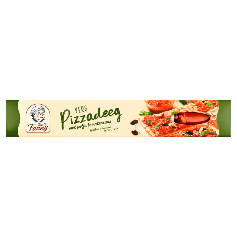 Tante Fanny Vers pizzadeeg met potje tomatensaus