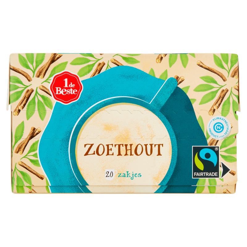1 De Beste Kruidenthee zoethout kop 20 zakjes