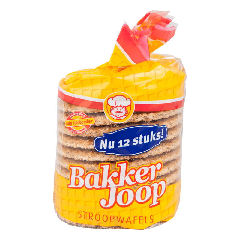Bakker Joop Stroopwafels 12 Stuks 378 g