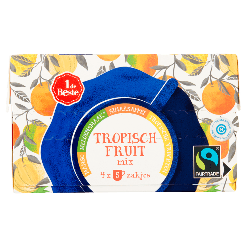 1 De Beste Vruchtenthee tropisch fruit mix 20 zk.