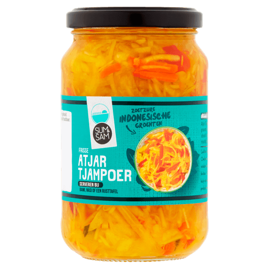 Foto van Sum & Sam Atjar op witte achtergrond