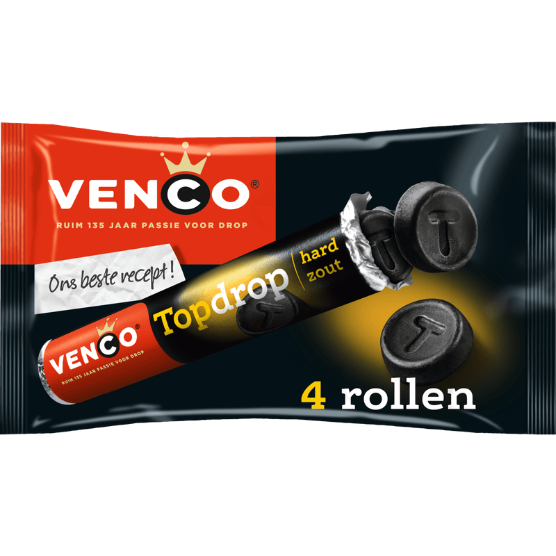 Venco Topdrop hard zout 4-pack