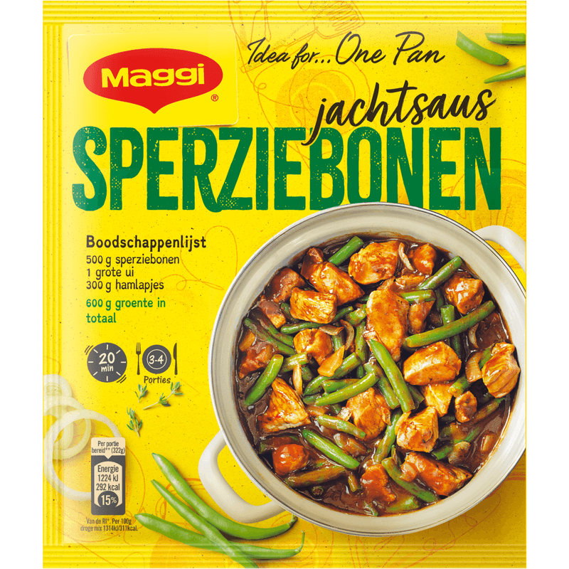 Maggi Hollands pannetje sperziebonen