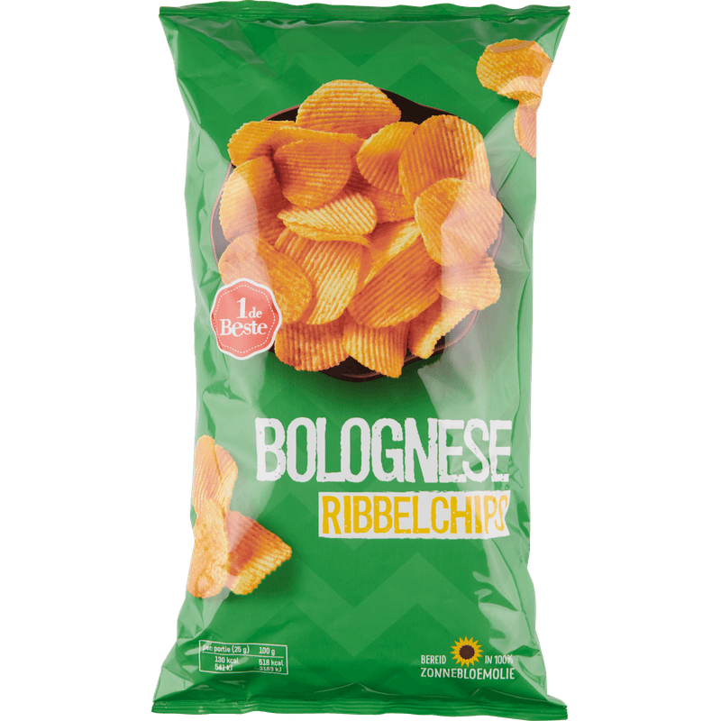 1 De Beste Ribbelchips bolognese
