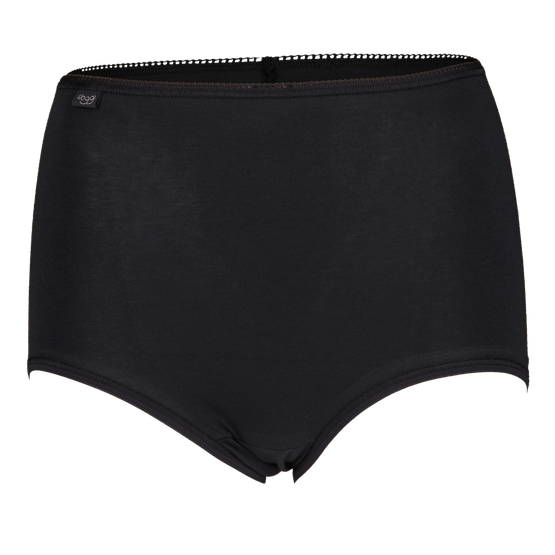 Foto van Sloggi 24/7 damesslips maxi zwart op witte achtergrond