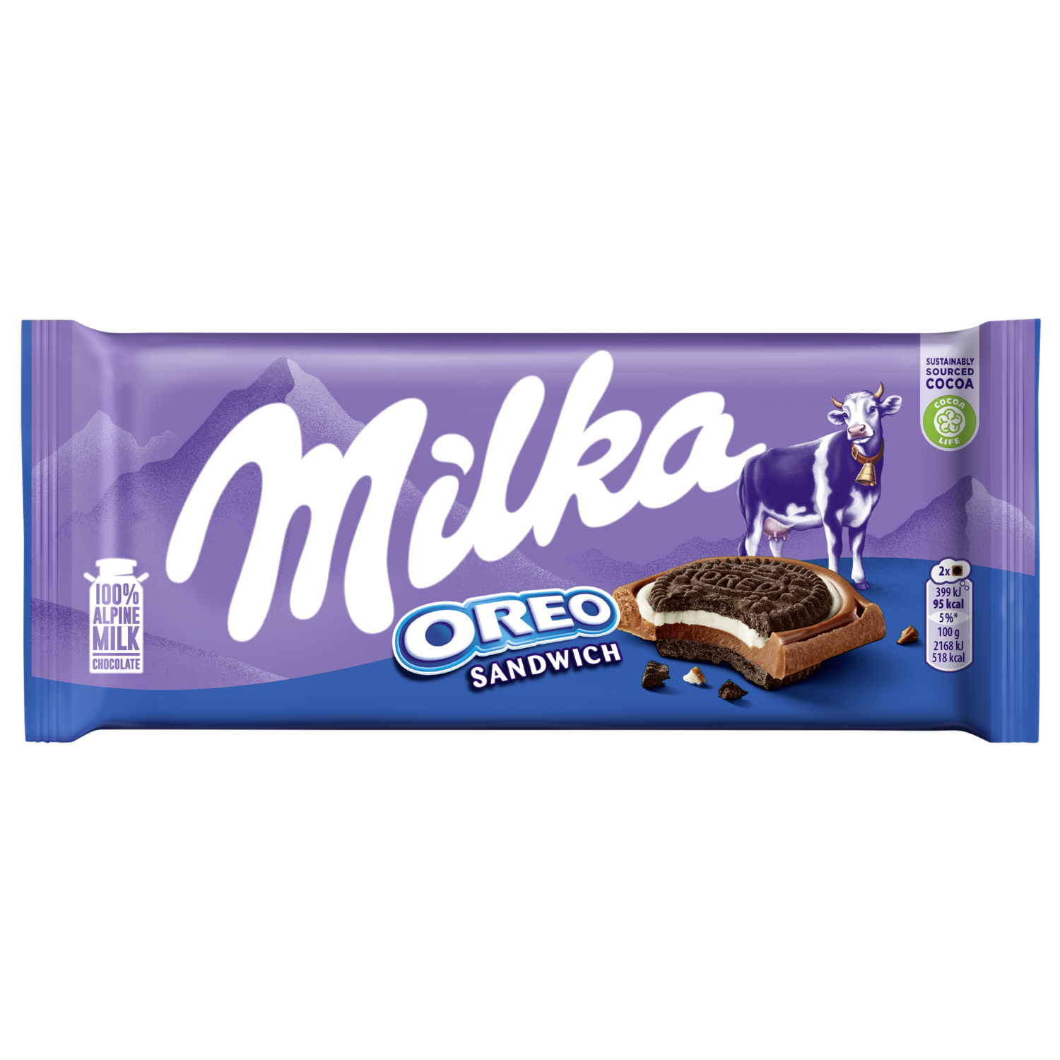 Milka Oreo sandwich