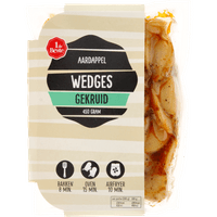 1 de Beste Aardappel wedges gekruid