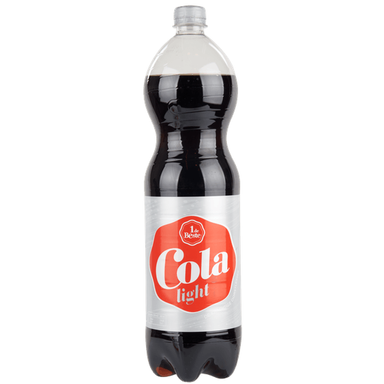 Foto van 1 de Beste Cola light op witte achtergrond