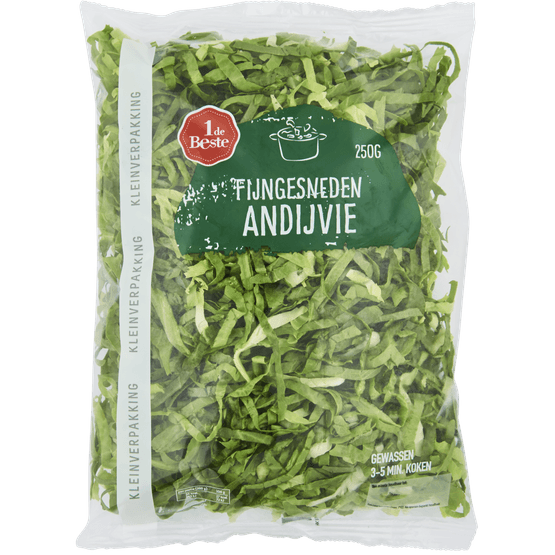 Foto van 1 de Beste Andijvie fijn kleinverpakking op witte achtergrond