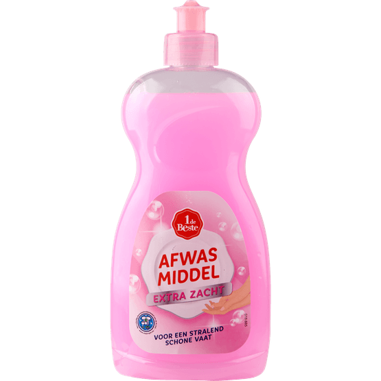 Foto van 1 de Beste Afwasmiddel extra zacht op witte achtergrond