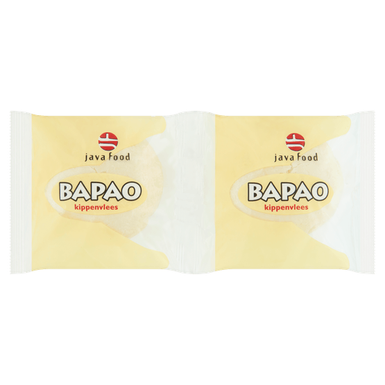 Foto van Java Bapao kip 2 stuks op witte achtergrond