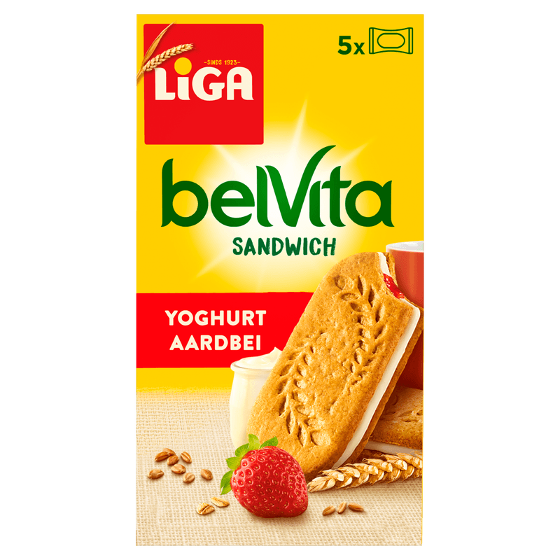 Liga Belvita yoghurt-aardbei