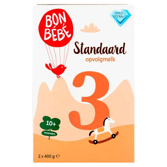 Foto van Bonbébé Opvolgmelk standaard 3 10+ maanden op witte achtergrond