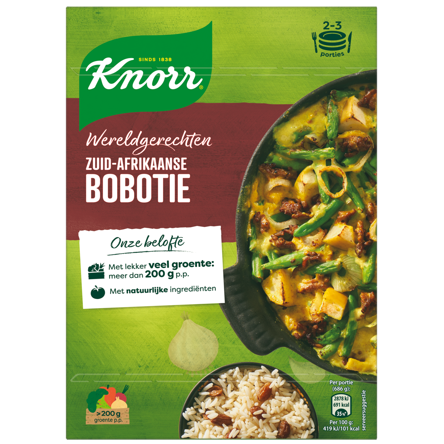 Knorr Wereldgerecht zuid-afrikaanse bobotie