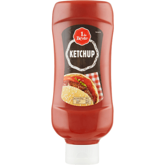 Foto van 1 de Beste Tomatenketchup op witte achtergrond