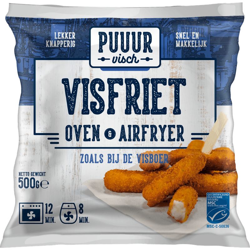 Puuur visch Visfriet oven & airfryer