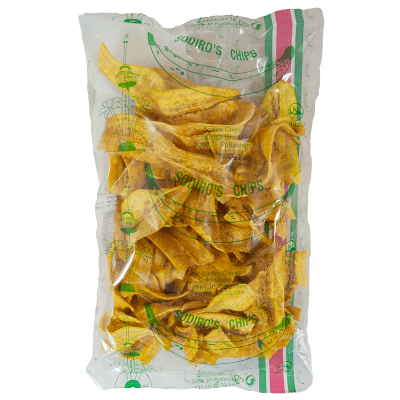 Sodiro Banana chips long