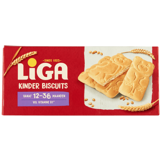 Foto van Liga Kinderbiscuits 12+ maanden op witte achtergrond