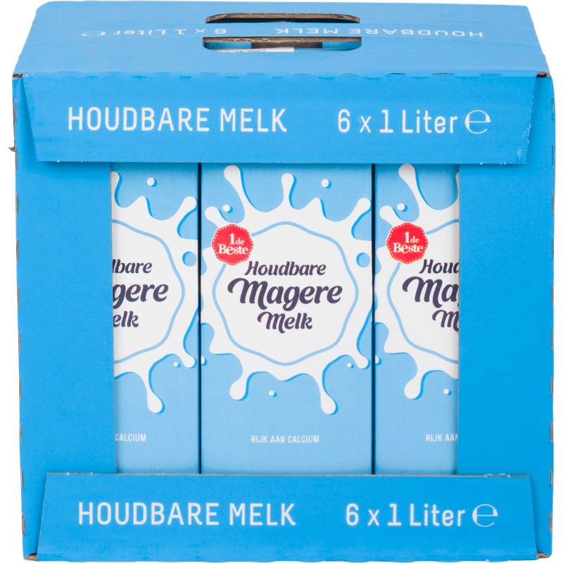 1 De Beste Houdbare magere melk 6 stuks