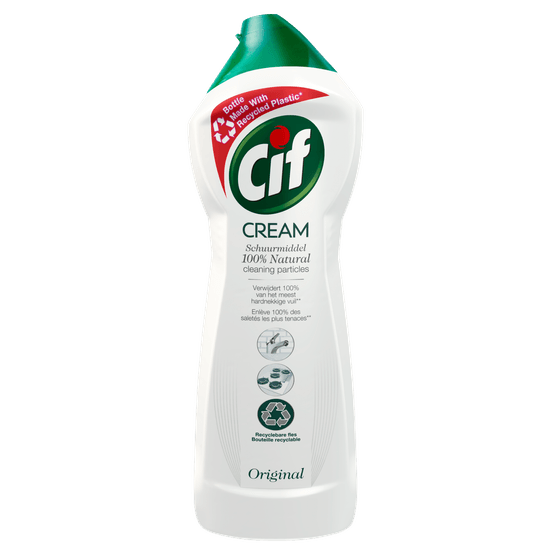 Foto van Cif Schuurmiddel cream original op witte achtergrond