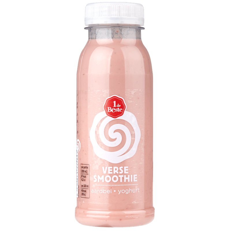 1 De Beste Smoothie aardbei-yoghurt