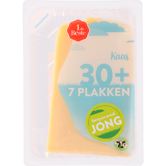 Foto van 1 de Beste Jong 30+ plakken op witte achtergrond