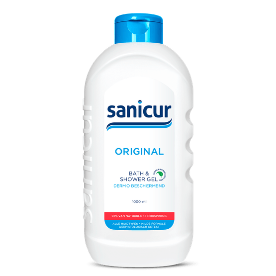 Foto van Sanicur Bad & douchegel original op witte achtergrond