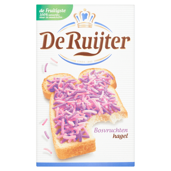 Foto van De Ruijter Bosvruchtenhagel op witte achtergrond