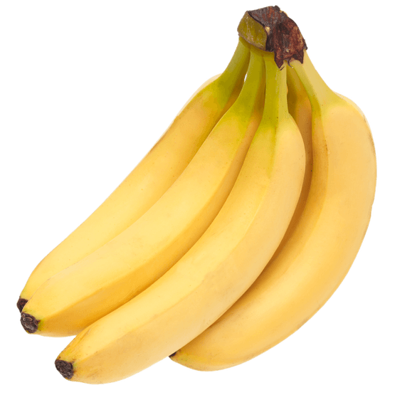 Foto van Del Monte Bananen op witte achtergrond