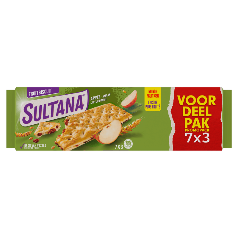 Sultana FruitBiscuits Appel