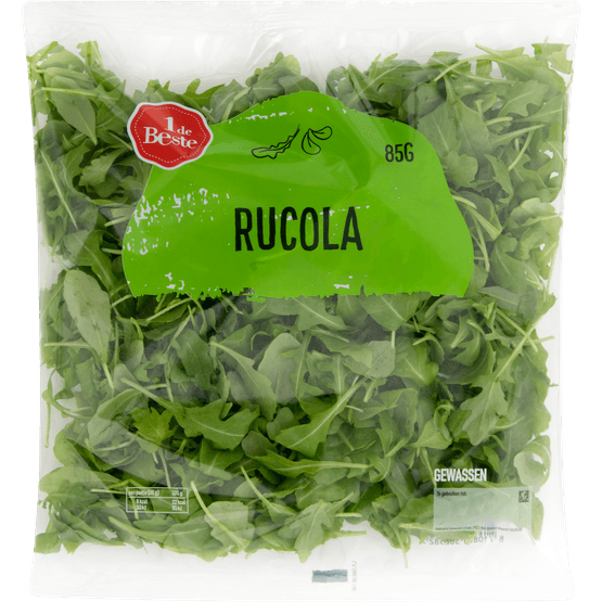 Foto van 1 de Beste Rucola op witte achtergrond