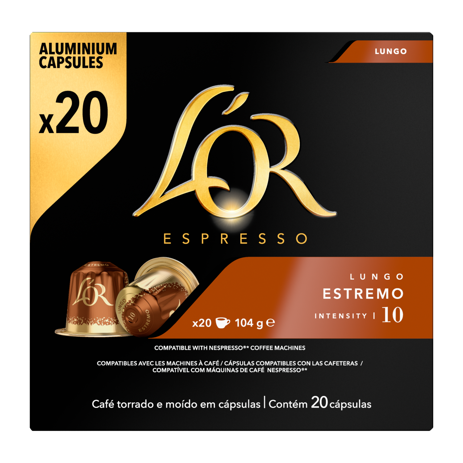 L'Or Lungo Estremo Koffiecups Voordeelpak