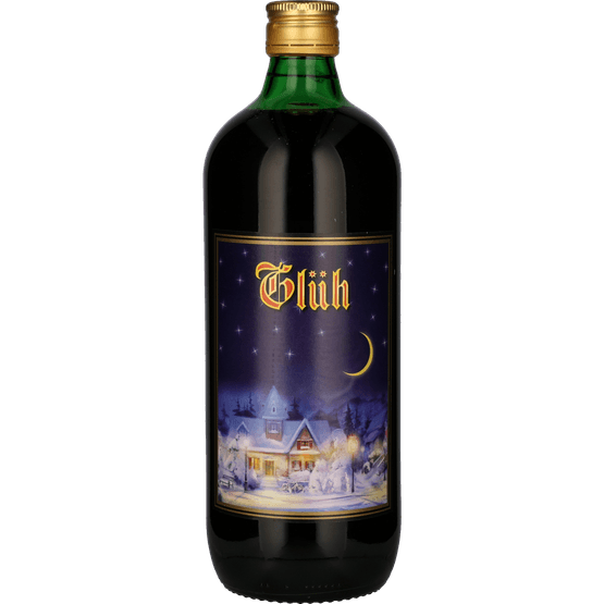 Foto van Glühwein op witte achtergrond