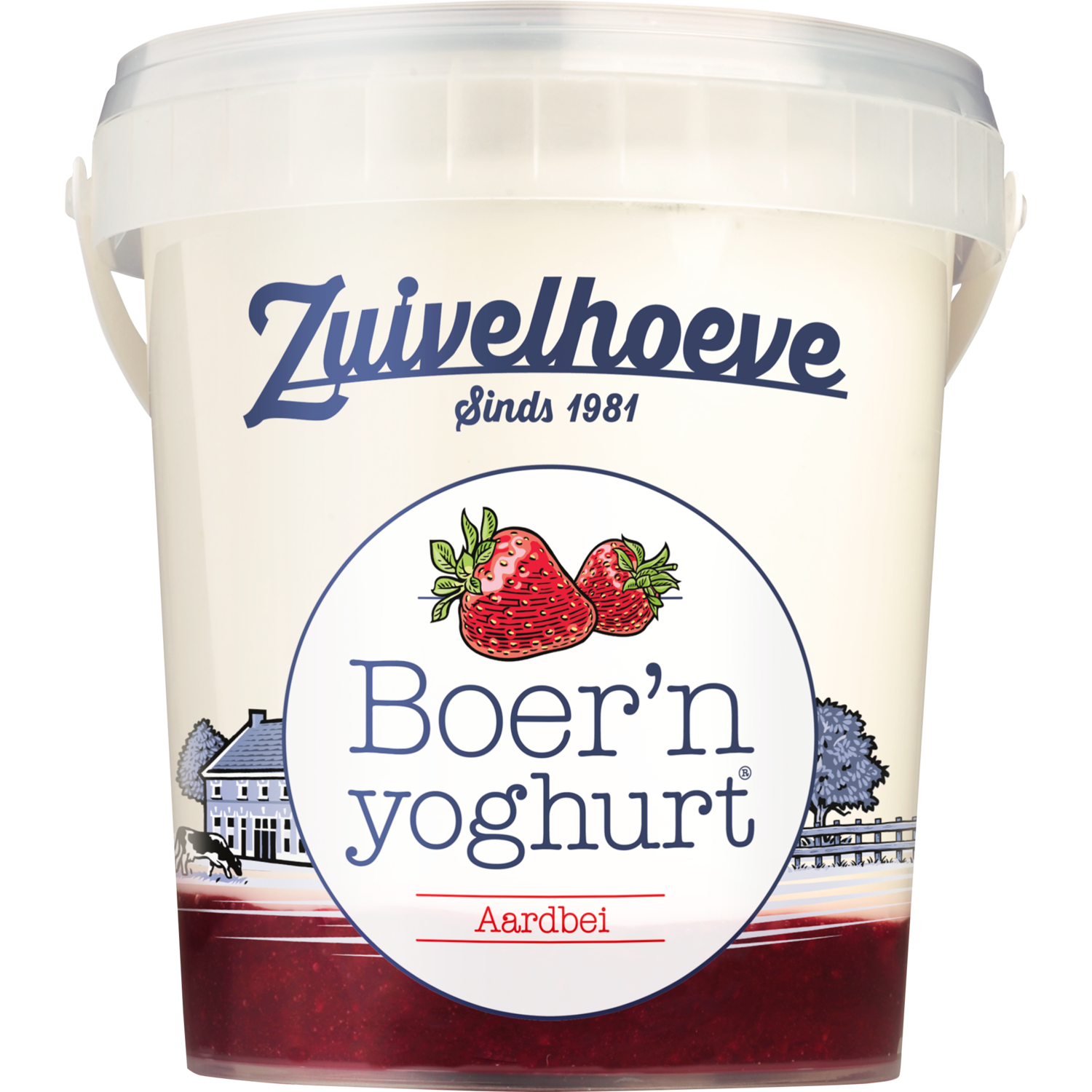 Zuivelhoeve Boer'n yoghurt® Aardbei
