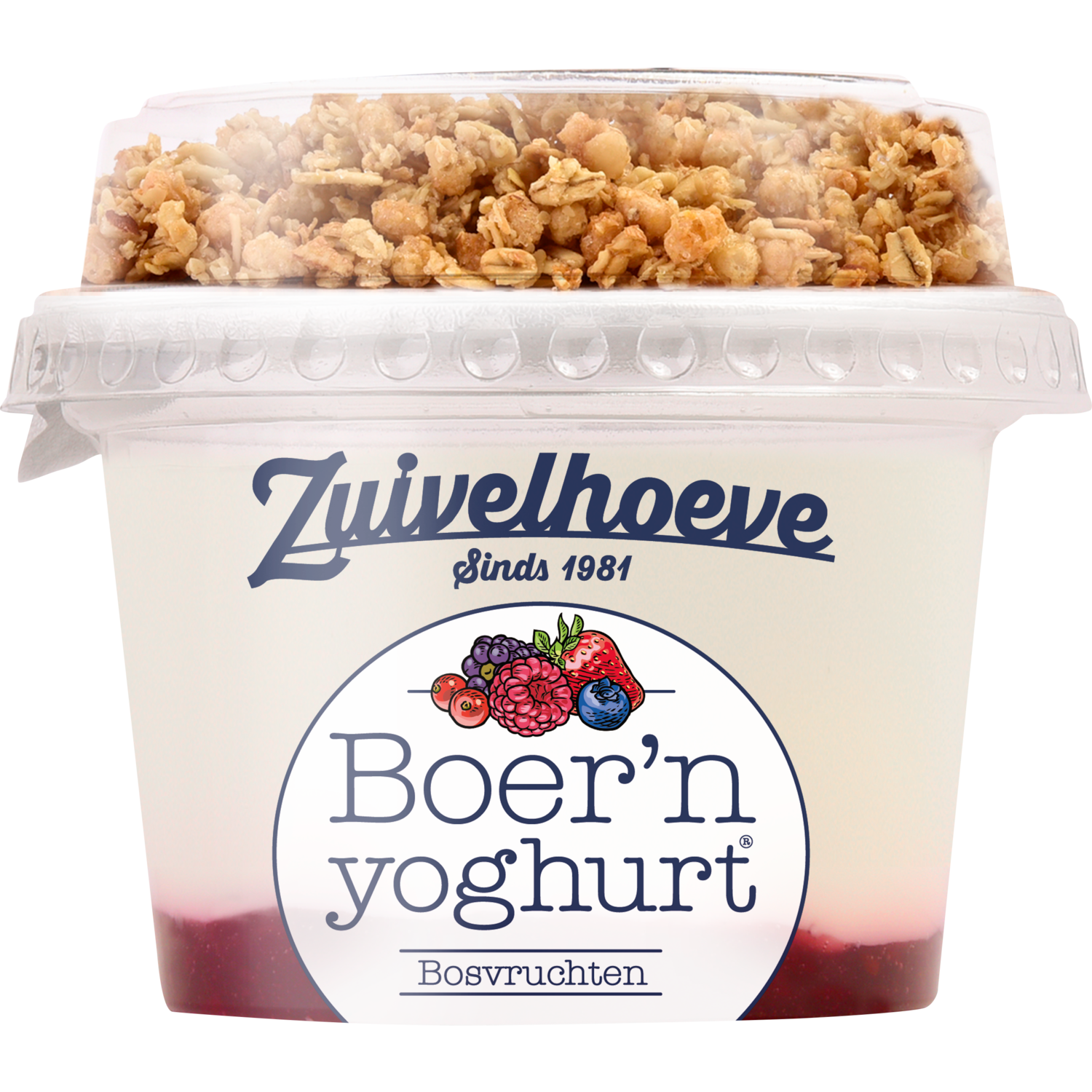 Zuivelhoeve Boer'n yoghurt® Bosvruchten & Muesli