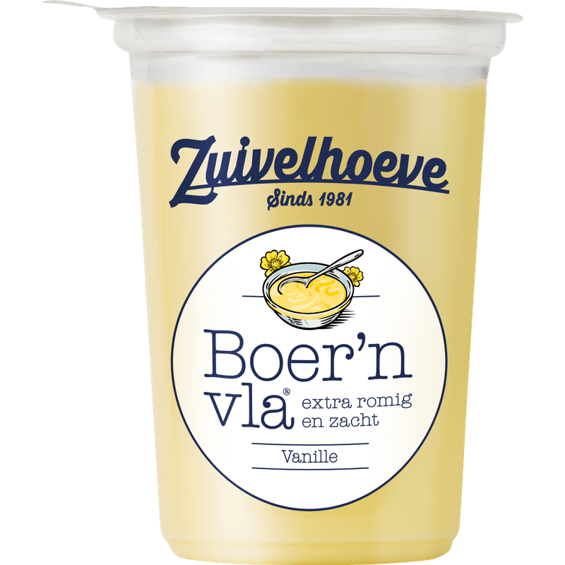 Zuivelhoeve Boer'n vla vanille