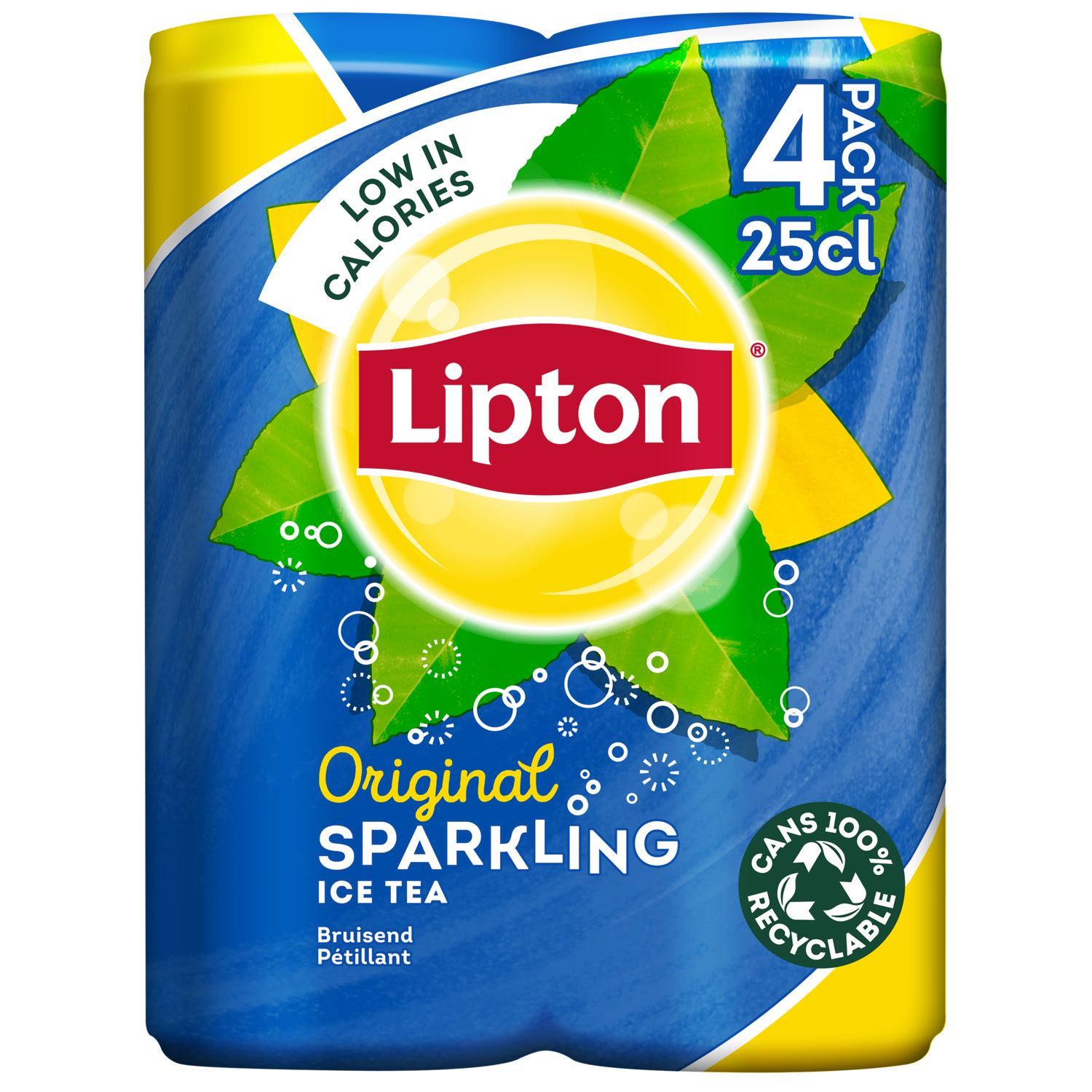 Lipton Ice tea sparkling 4x25 cl
