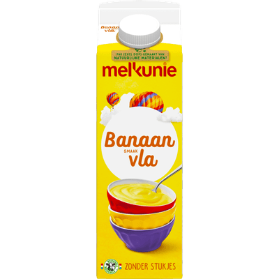 Melkunie Bananenvla - 1 liter