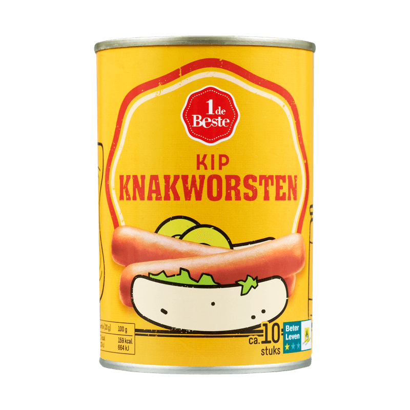 1 De Beste Knakworst kip