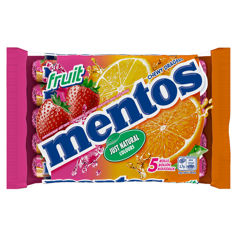 Mentos Fruit 5 stuks