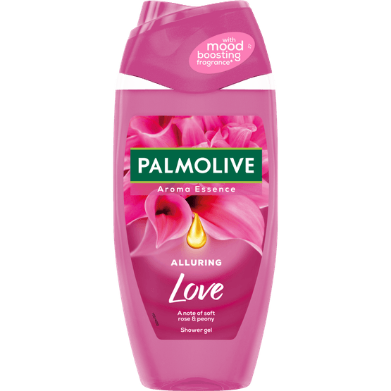 Foto van Palmolive Douchegel aroma alluring love op witte achtergrond