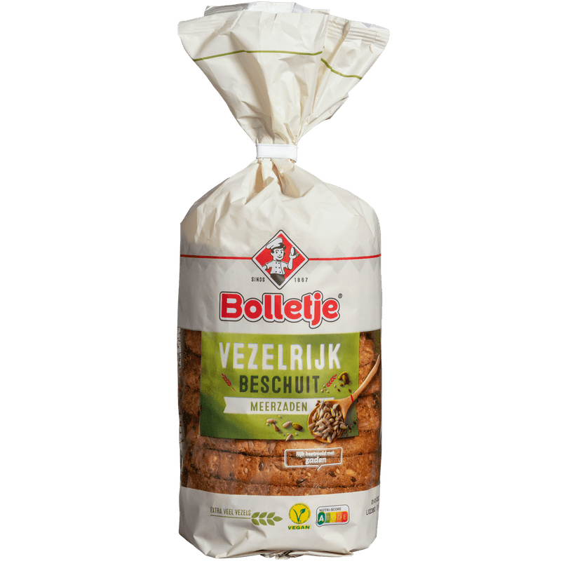 Bolletje Vezelrijk boeren beschuit meerzaden