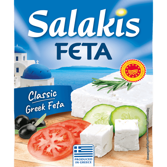Foto van Salakis Feta classic op witte achtergrond