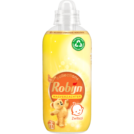 Foto van Robijn Wasverzachter zwitsal 33 wasbeurten op witte achtergrond